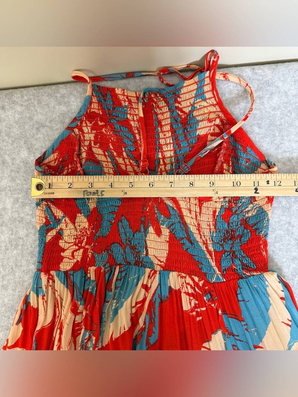 Free People Heat Wave Printed Maxi Dress size S - Picture 16 of 17